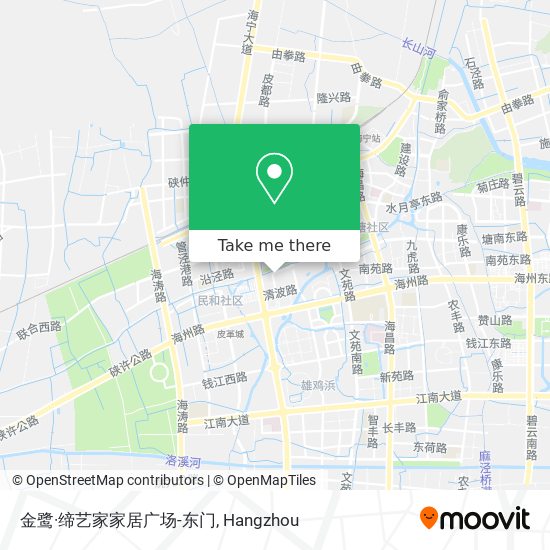 金鹭·缔艺家家居广场-东门 map