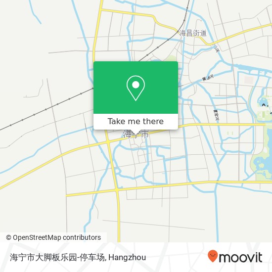 海宁市大脚板乐园-停车场 map