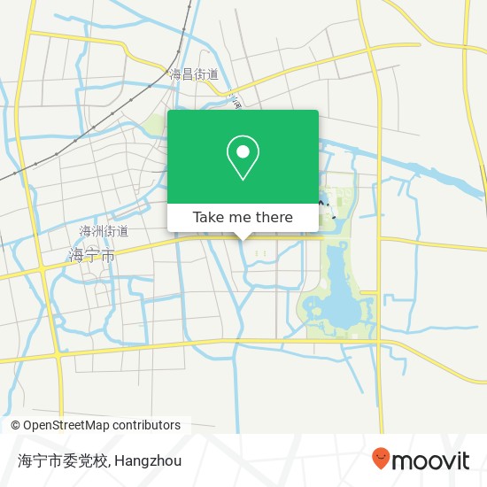 海宁市委党校 map