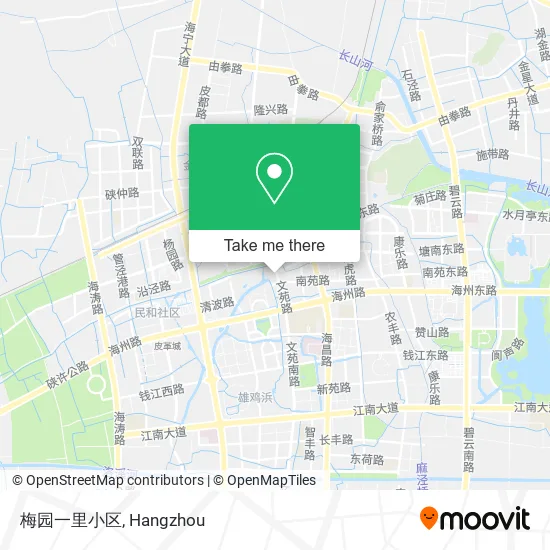 梅园一里小区 map