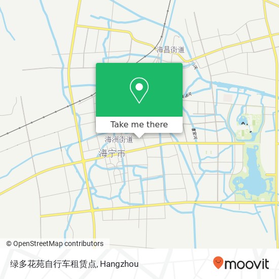 绿多花苑自行车租赁点 map