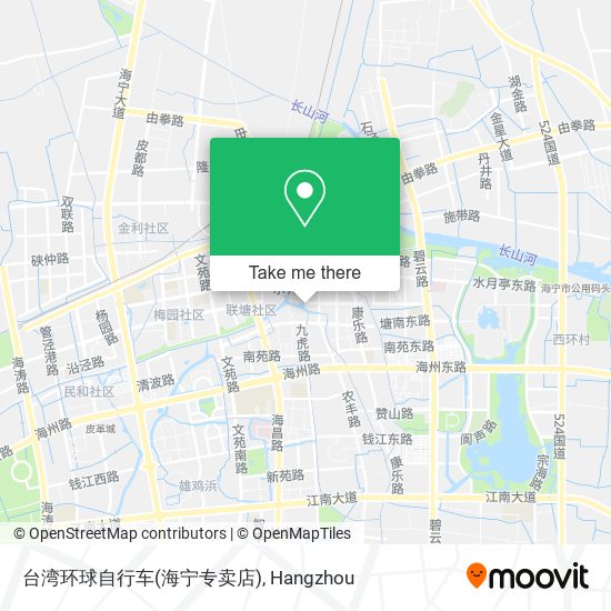 台湾环球自行车(海宁专卖店) map