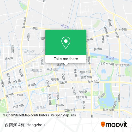 西南河-4栋 map