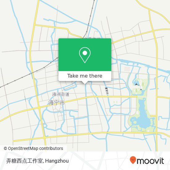 弄糖西点工作室 map