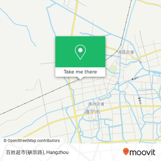 百姓超市(硖崇路) map