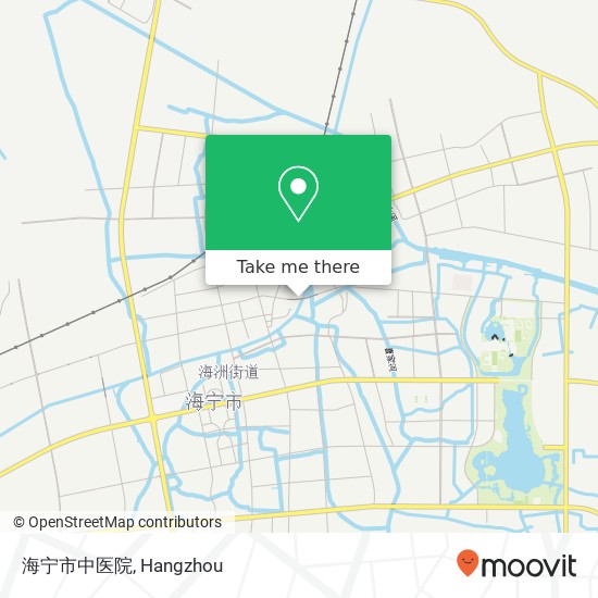 海宁市中医院 map