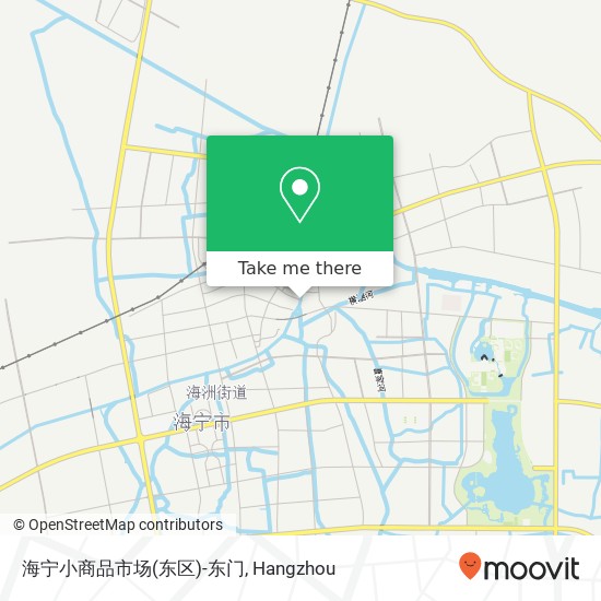 海宁小商品市场(东区)-东门 map