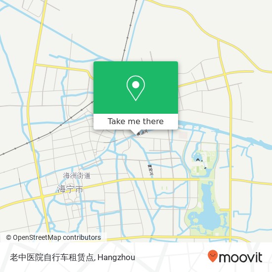老中医院自行车租赁点 map