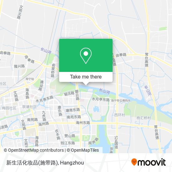 新生活化妆品(施带路) map