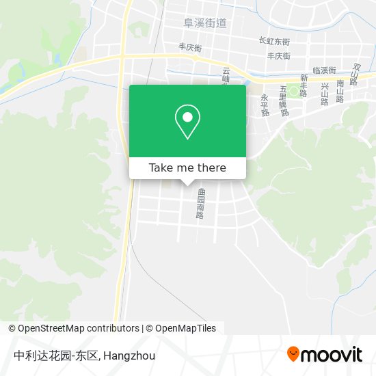 中利达花园-东区 map