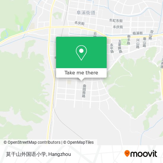 莫干山外国语小学 map