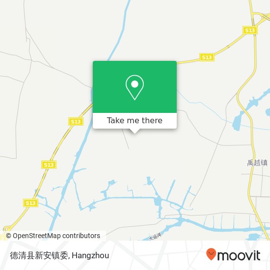 德清县新安镇委 map