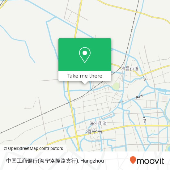 中国工商银行(海宁洛隆路支行) map
