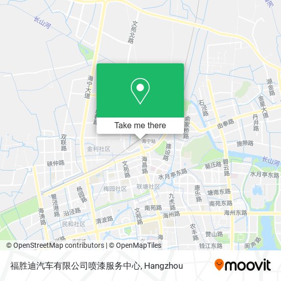 福胜迪汽车有限公司喷漆服务中心 map