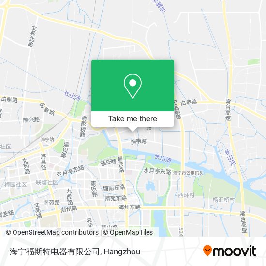 海宁福斯特电器有限公司 map