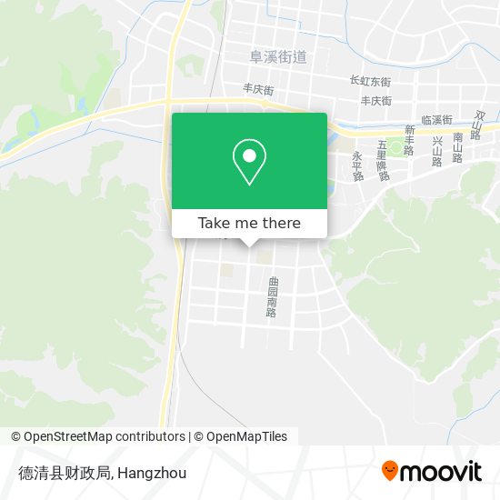 德清县财政局 map
