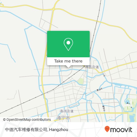 中德汽车维修有限公司 map