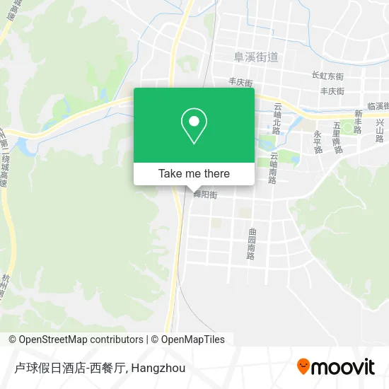 卢球假日酒店-西餐厅 map