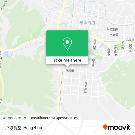 卢球食堂 map