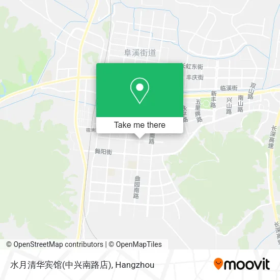 水月清华宾馆(中兴南路店) map