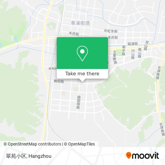翠苑小区 map