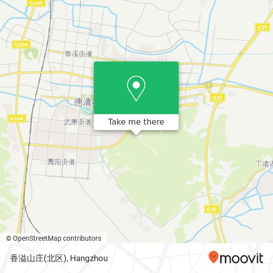 香溢山庄(北区) map