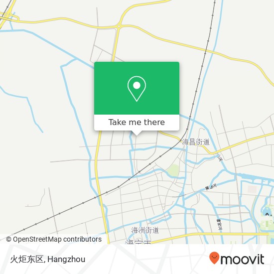 火炬东区 map