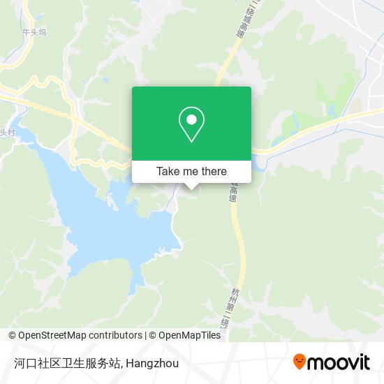 河口社区卫生服务站 map