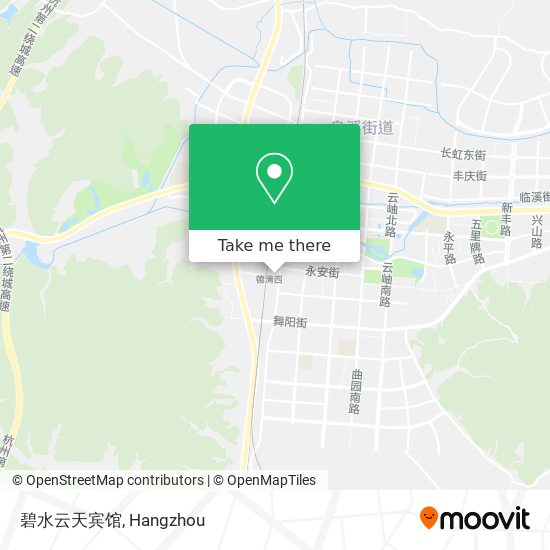 碧水云天宾馆 map
