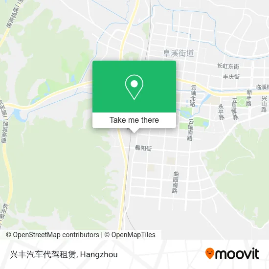 兴丰汽车代驾租赁 map