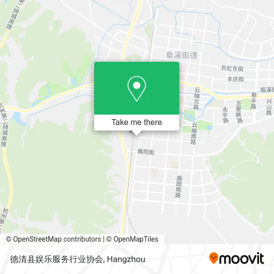 德清县娱乐服务行业协会 map