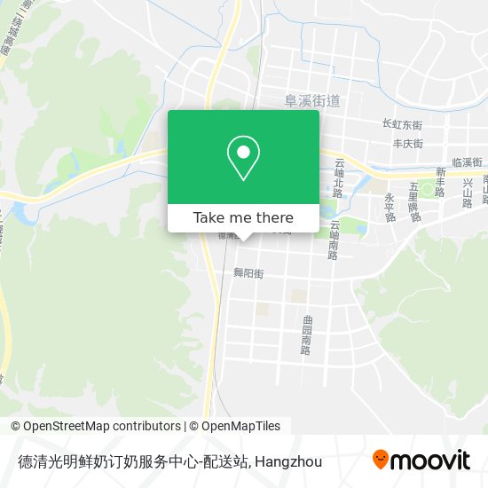 德清光明鲜奶订奶服务中心-配送站 map
