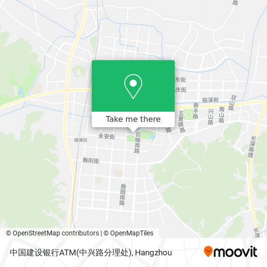 中国建设银行ATM(中兴路分理处) map