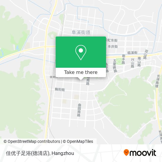 佳优子足浴(德清店) map