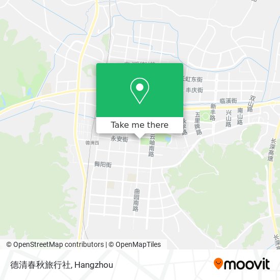 德清春秋旅行社 map