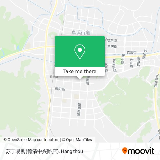 苏宁易购(德清中兴路店) map
