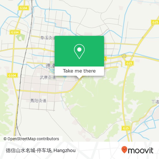 德信山水名城-停车场 map