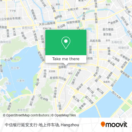 中信银行延安支行-地上停车场 map