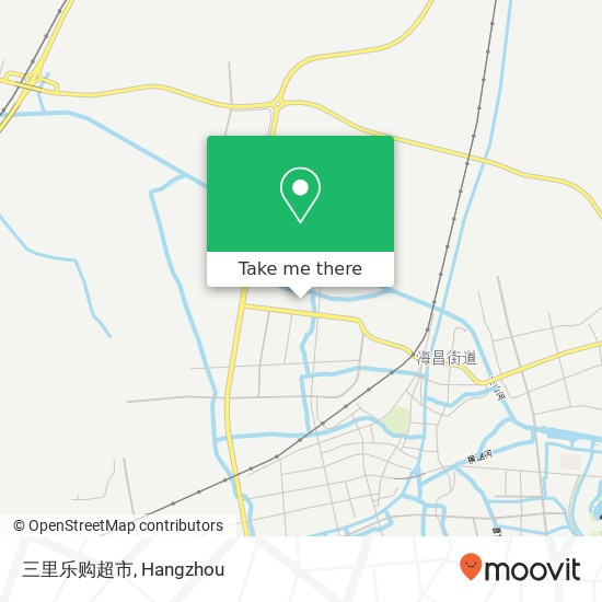三里乐购超市 map