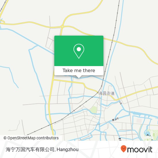 海宁万国汽车有限公司 map
