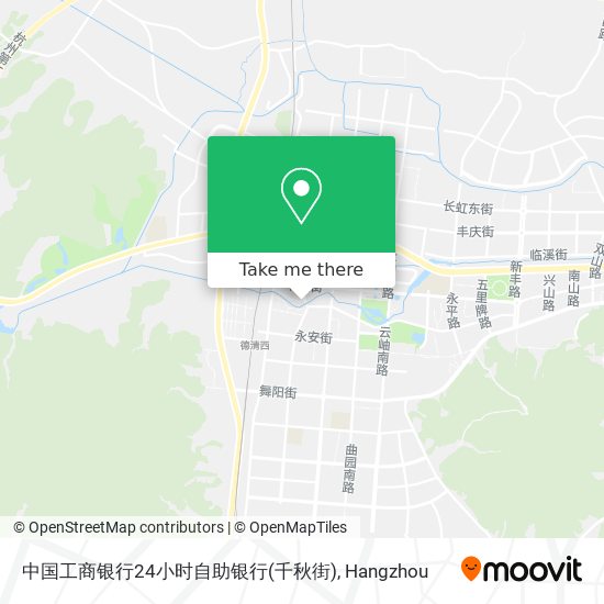中国工商银行24小时自助银行(千秋街) map