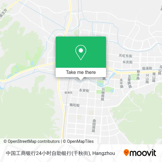 中国工商银行24小时自助银行(千秋街) map