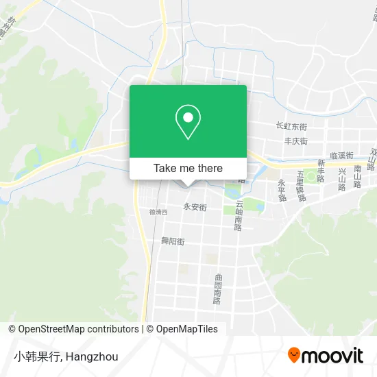 小韩果行 map