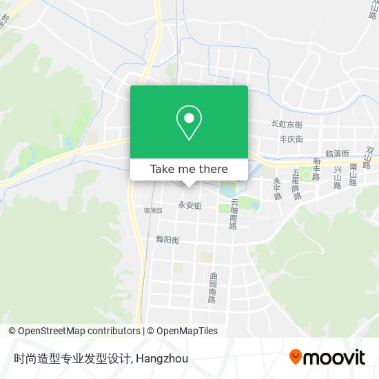 时尚造型专业发型设计 map