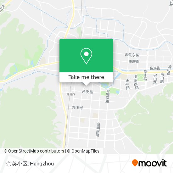 余英小区 map