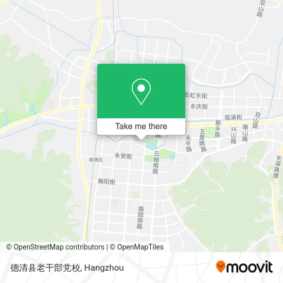 德清县老干部党校 map