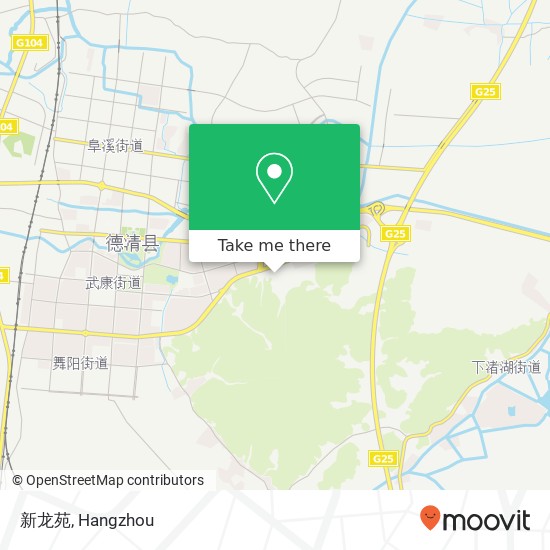 新龙苑 map