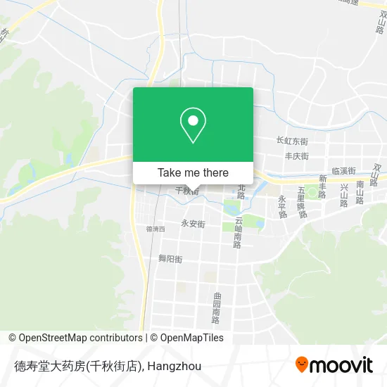德寿堂大药房(千秋街店) map