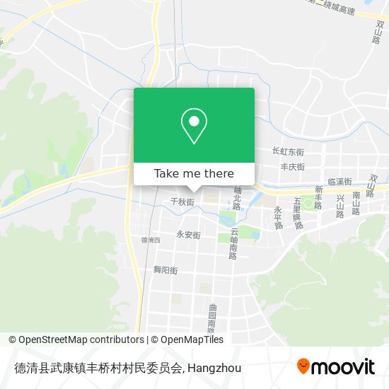 德清县武康镇丰桥村村民委员会 map