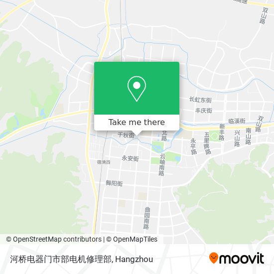 河桥电器门市部电机修理部 map